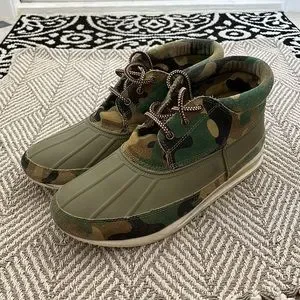 Gourmet Footwear Rain Shoes Duck Boots in Camo/Olive size 11 Gourmet Footwear | Shoes | Gourmet Footwear Rain Shoes Duck  main image 2